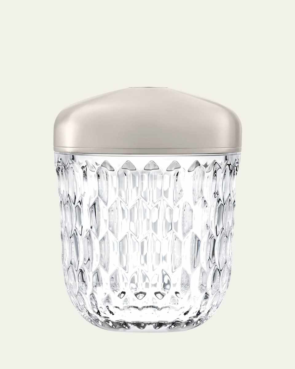 Folia Mini Portable Lamp, Silver